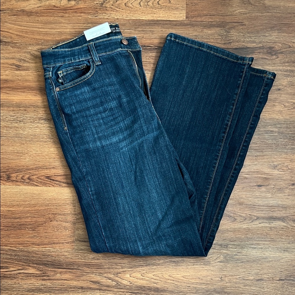 Just blue straight leg jeans